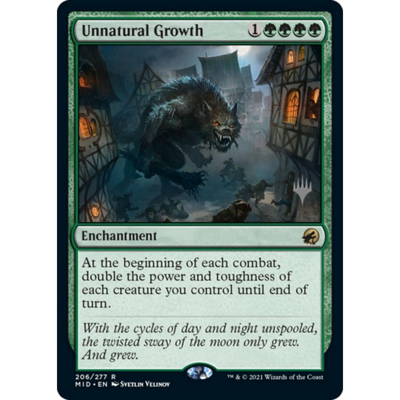 Unnatural Growth (Promo Pack non-foil) | Innistrad: Midnight Hunt