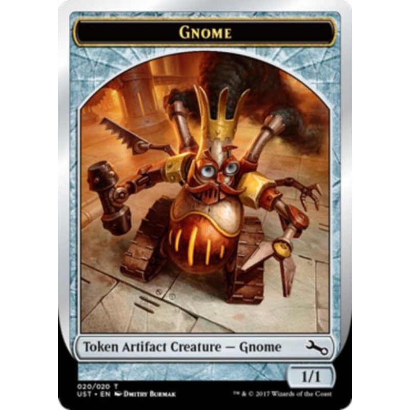 Unstable Gnome Token (foil) | Unstable