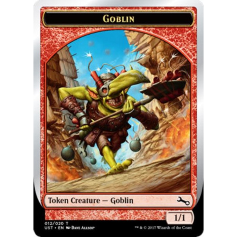 Unstable Goblin Token (foil) | Unstable