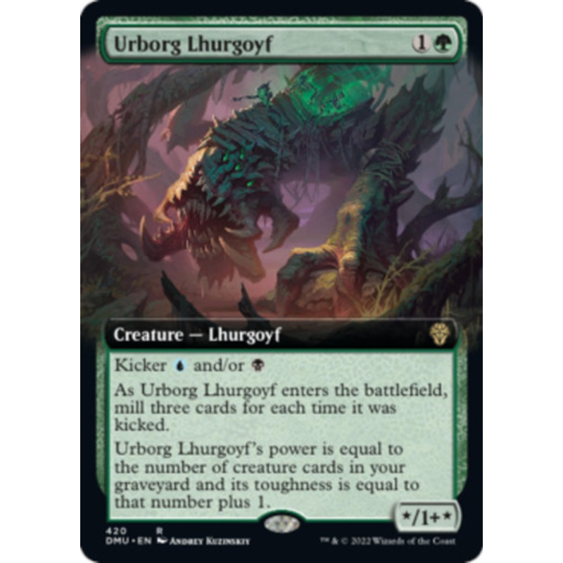Urborg Lhurgoyf (Extended Art) | Dominaria United