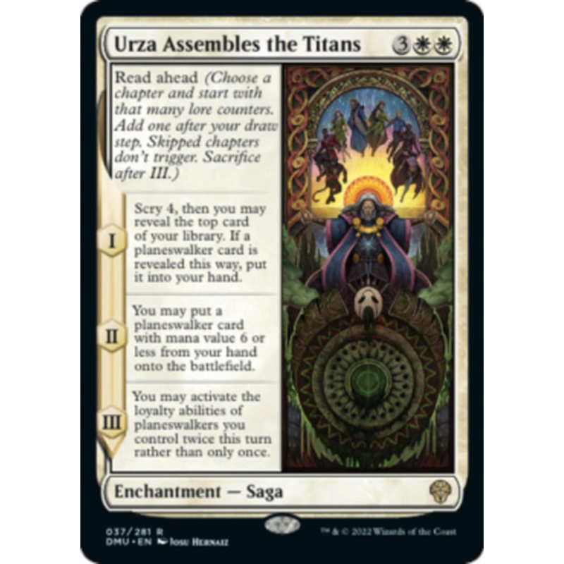 Urza Assembles the Titans | Dominaria United