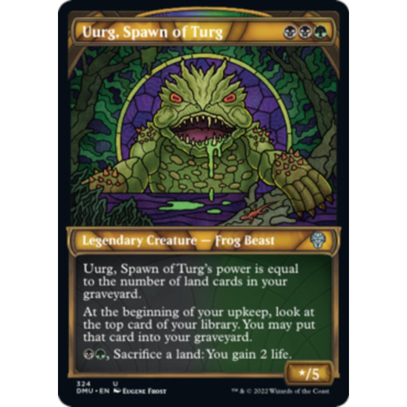 Uurg, Spawn of Turg (Stained-Glass foil)