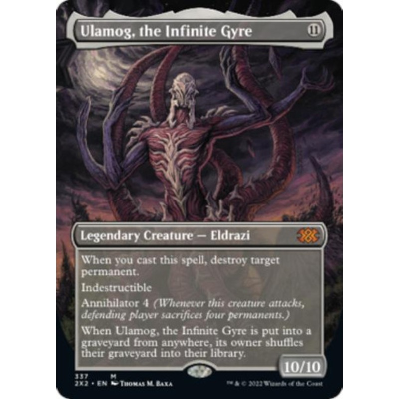 Ulamog, the Infinite Gyre (Borderless Art) | Double Masters 2022