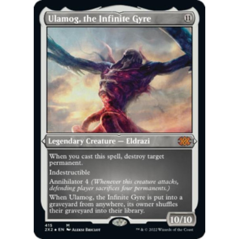 Ulamog, the Infinite Gyre (Etched Foil) | Double Masters 2022