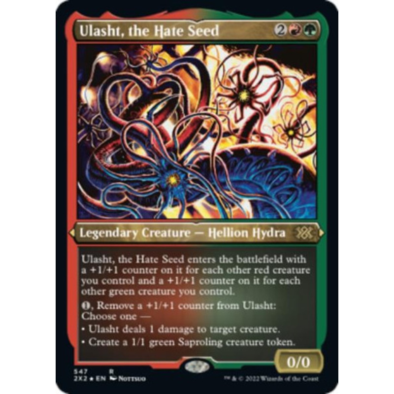 Ulasht, the Hate Seed (Etched Foil)