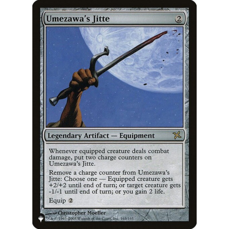 Umezawa’s Jitte (The List Reprint) | Betrayers of Kamigawa