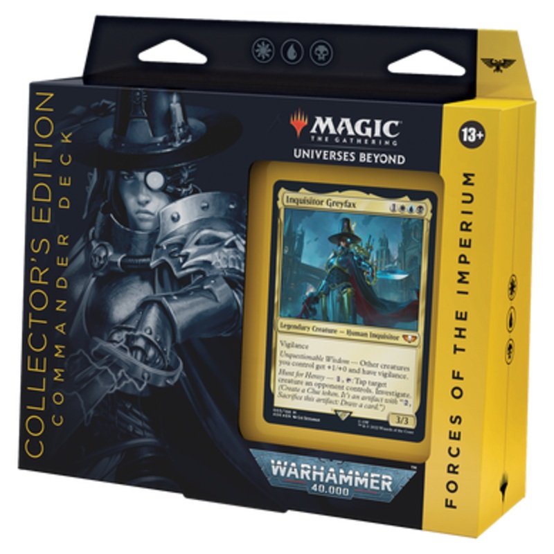 Universes Beyond: Warhammer 40,000 – Forces of the Imperium Collector’s Edition Commander Deck