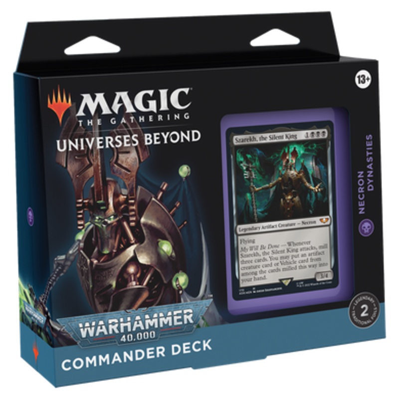 Universes Beyond: Warhammer 40,000 – Necron Dynasties Commander Deck | Universes Beyond: Warhammer 40000