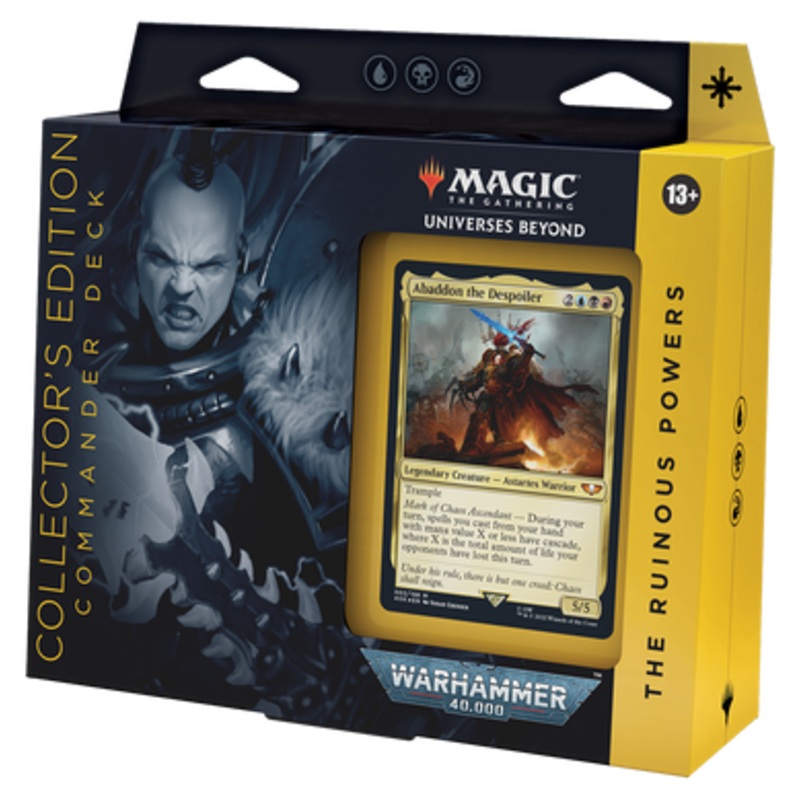 Universes Beyond: Warhammer 40,000 – The Ruinous Powers Collector’s Edition Commander Deck | Universes Beyond: Warhammer 40000