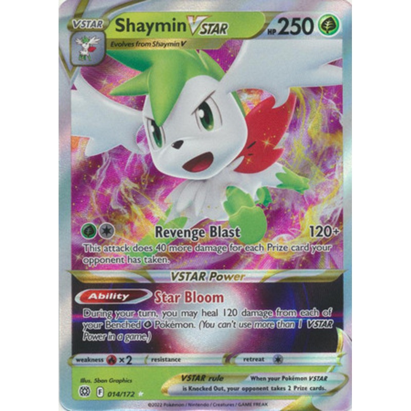 Brilliant Stars 014/172 Shaymin VSTAR (Full Art)