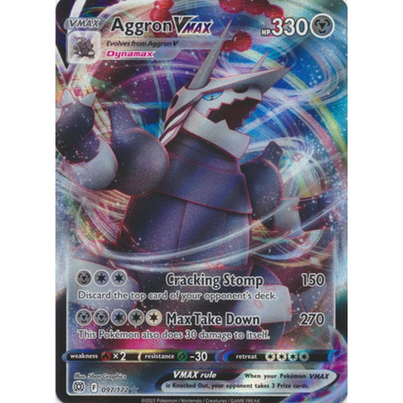 Brilliant Stars 097/172 Aggron VMAX (Full Art)