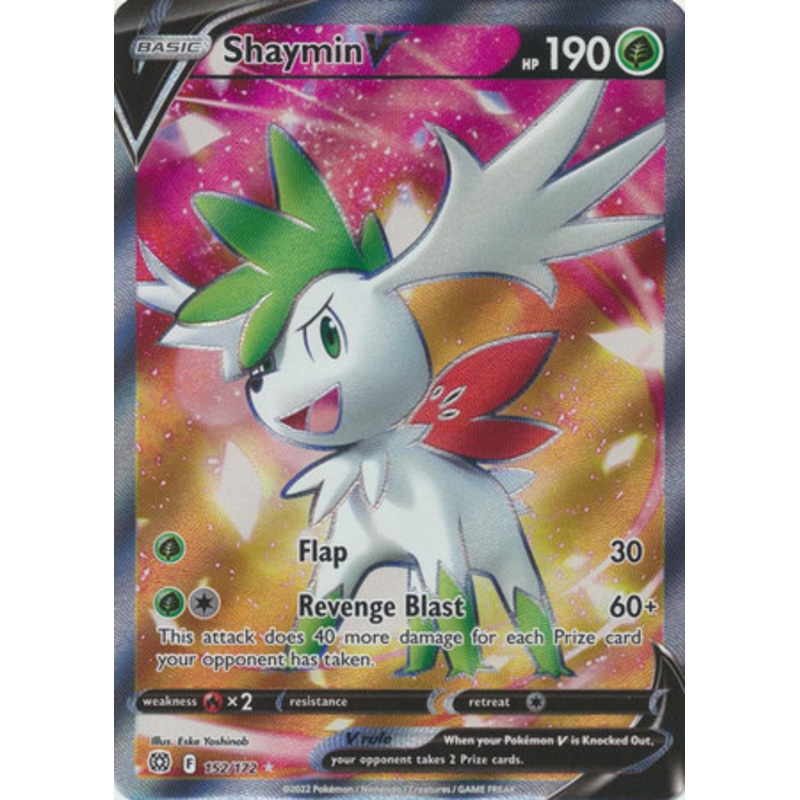 Brilliant Stars 152/172 Shaymin V (Full Art)