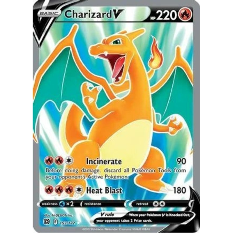 Brilliant Stars 153/172 Charizard V (Full Art)