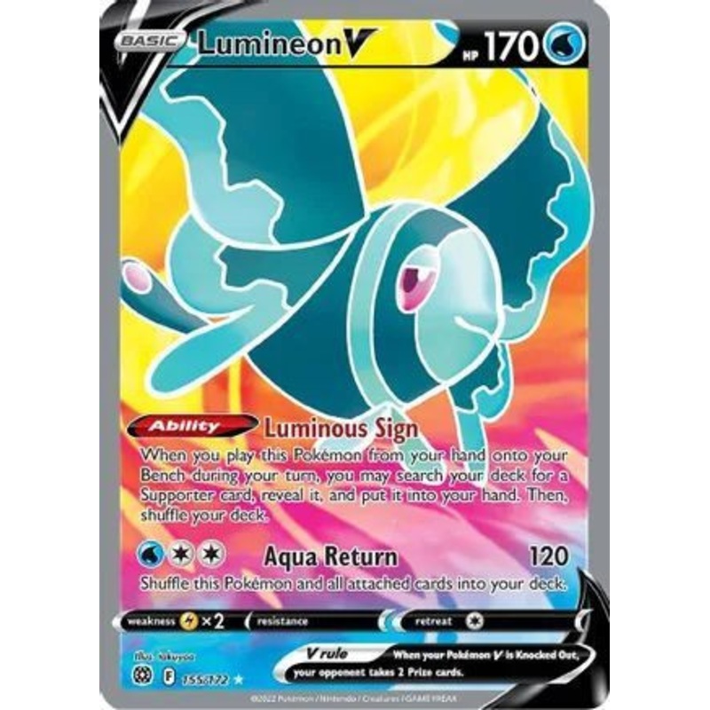 Brilliant Stars 155/172 Lumineon V (Full Art)