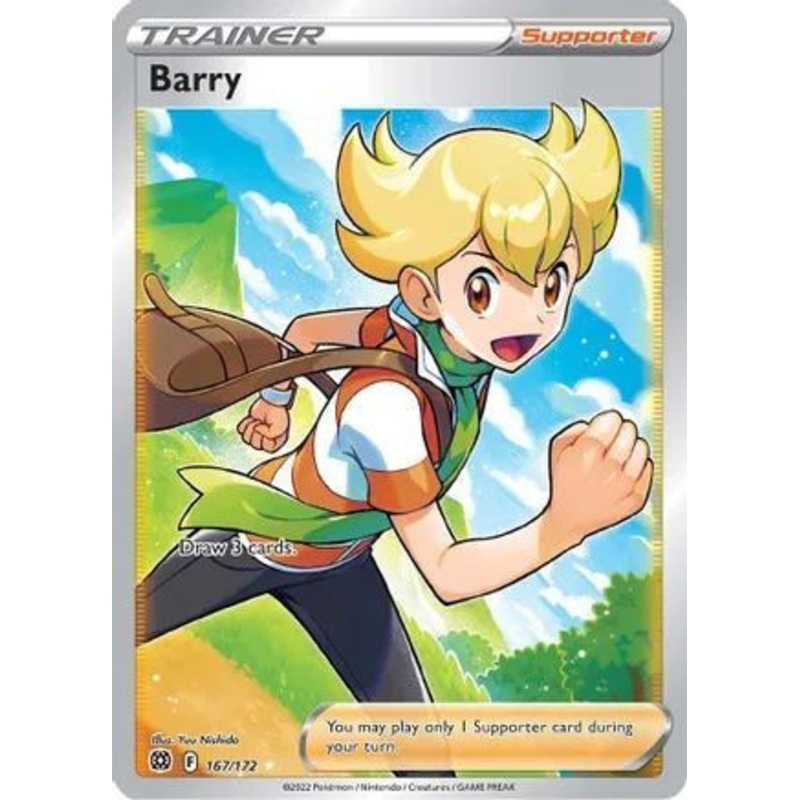 Brilliant Stars 167/172 Barry (Full Art)