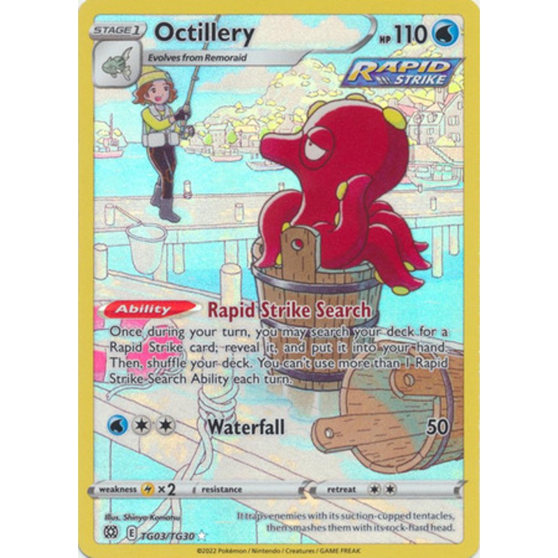Brilliant Stars TG03/TG30 Octillery (Full Art)