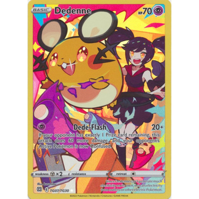 Brilliant Stars TG07/TG30 Dedenne (Full Art)