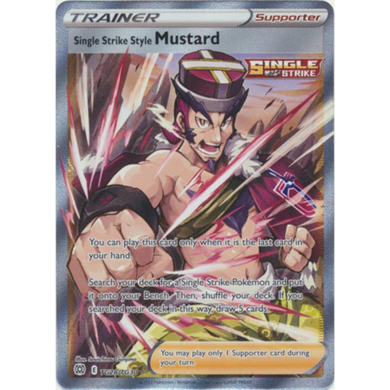 Brilliant Stars TG28/TG30 Mustard (Single Strike) (Full Art)