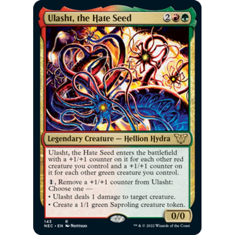 Ulasht, the Hate Seed | Kamigawa: Neon Dynasty Commander