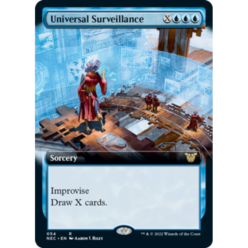 Universal Surveillance (Extended Art) | Kamigawa: Neon Dynasty Commander