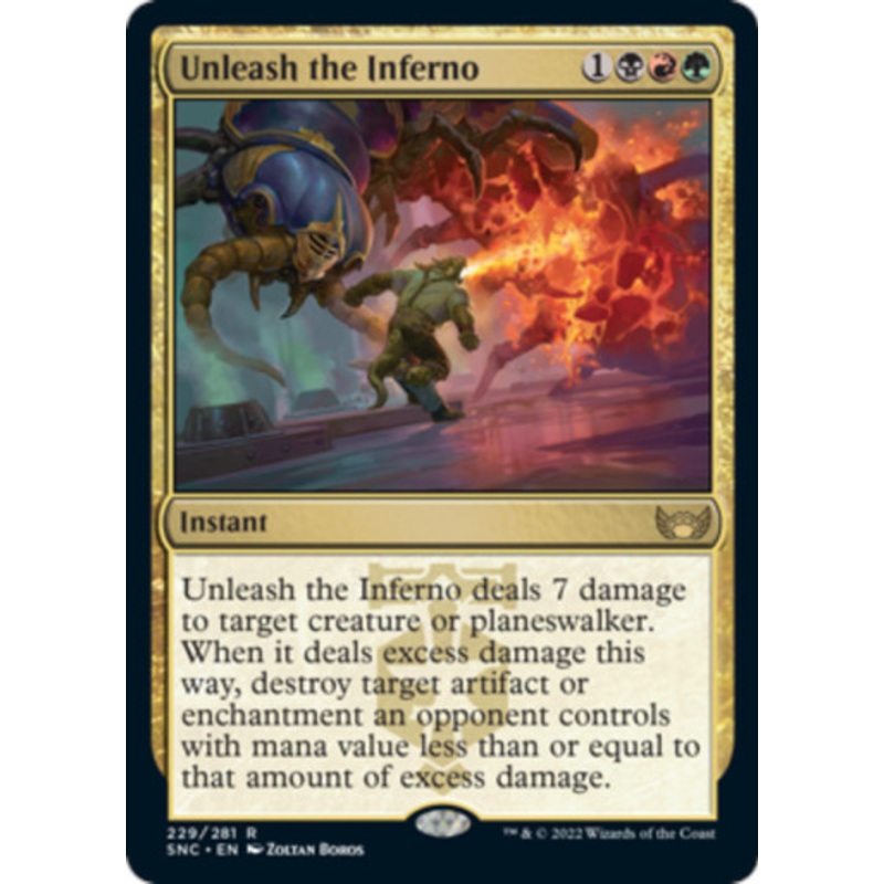 Unleash the Inferno (foil) | Streets of New Capenna