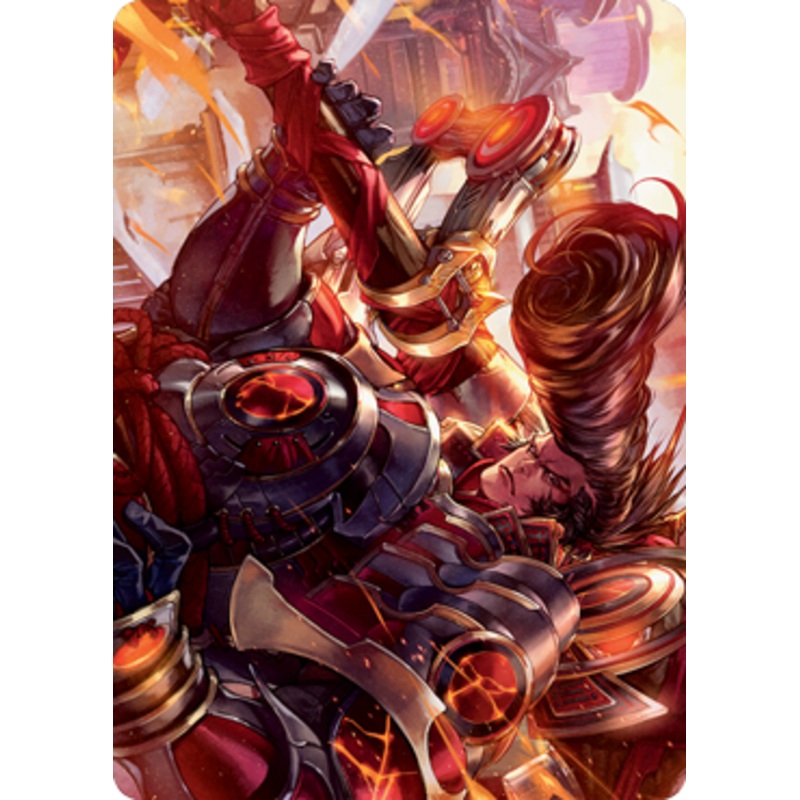 Upriser Renegade Art Card (#65) | Kamigawa: Neon Dynasty