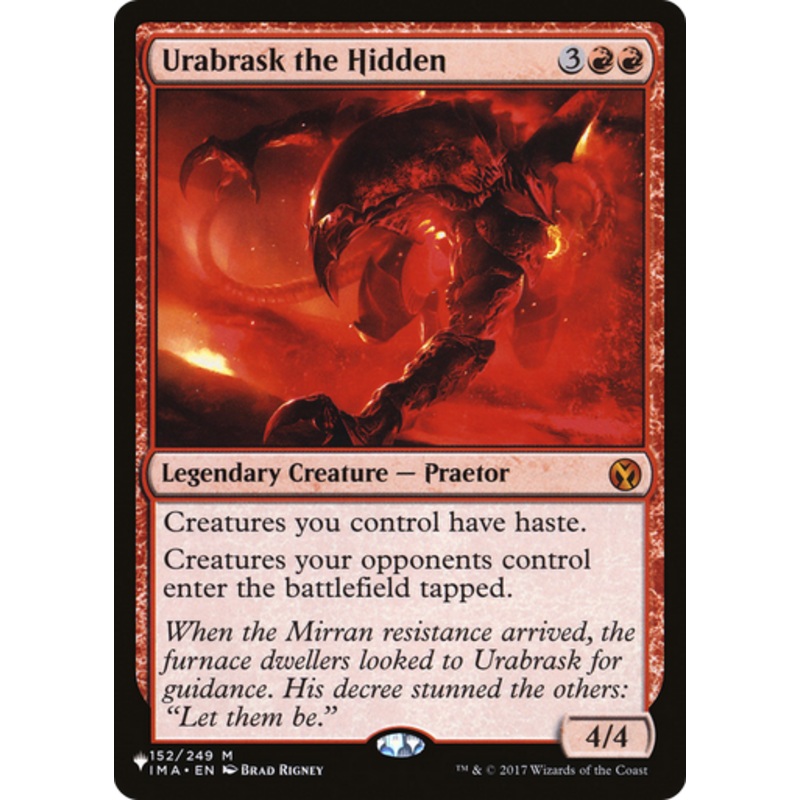 Urabrask the Hidden (The List Reprint)