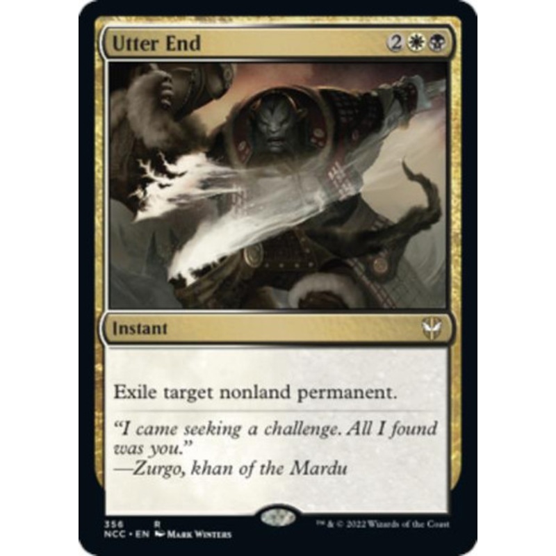 Utter End | Streets of New Capenna Commander