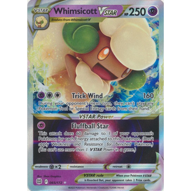 Brilliant Stars 065/172 Whimsicott VSTAR (Full Art)