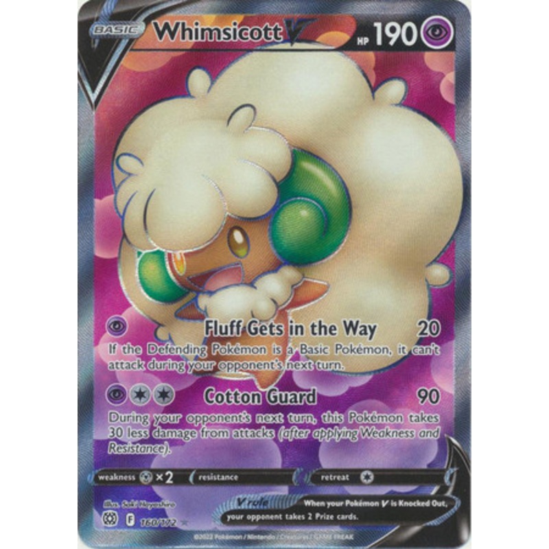 Brilliant Stars 160/172 Whimsicott V (Full Art)