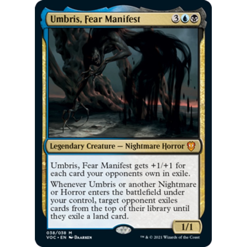 Umbris, Fear Manifest