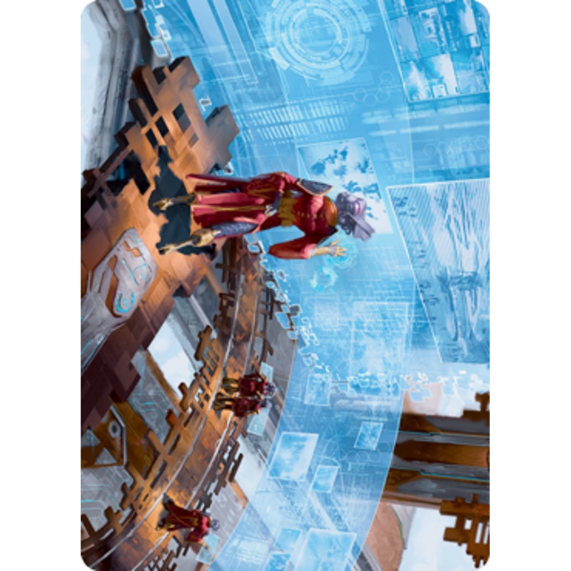 Universal Surveillance Art Card (#27) | Kamigawa: Neon Dynasty