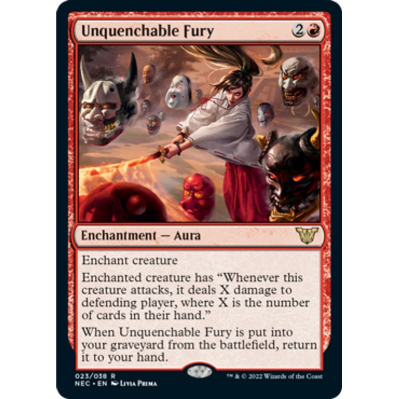 Unquenchable Fury | Kamigawa: Neon Dynasty Commander