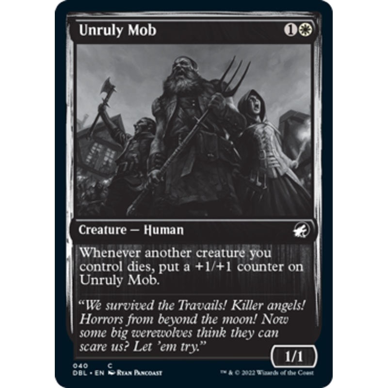 Unruly Mob | Innistrad: Double Feature