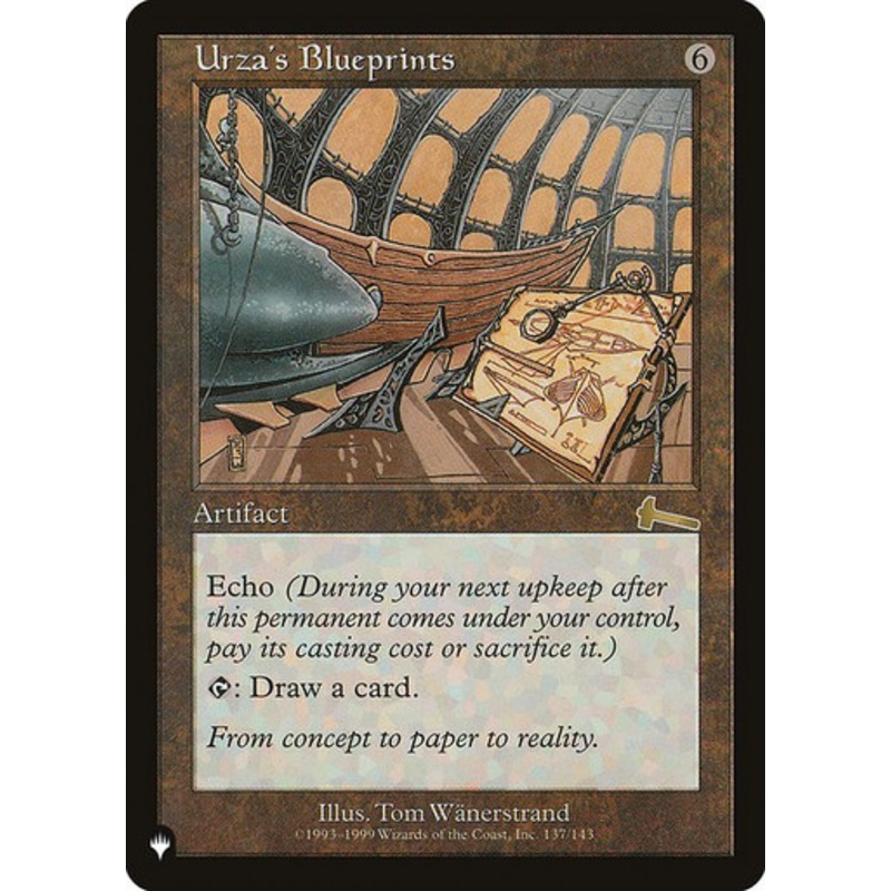 Urza’s Blueprints (The List Reprint) | Urza’s Legacy
