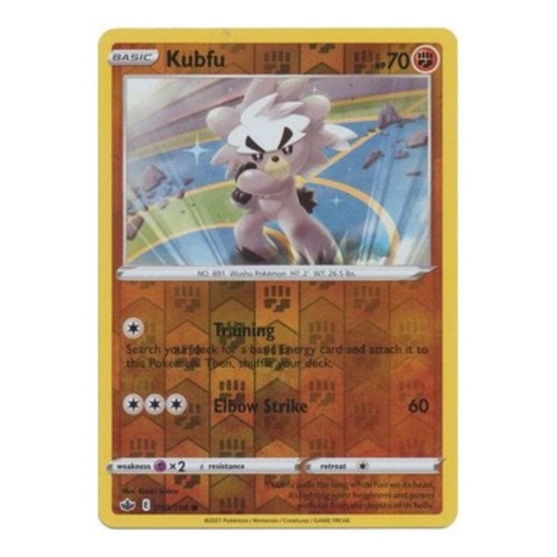 Chilling Reign 093/198 Kubfu (Reverse Holo)