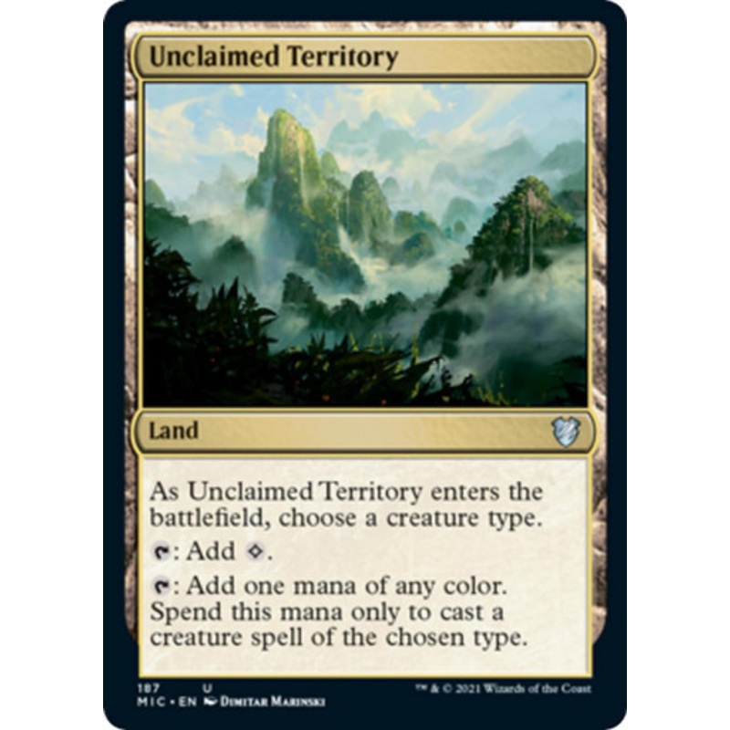 Unclaimed Territory | Innistrad: Midnight Hunt Commander