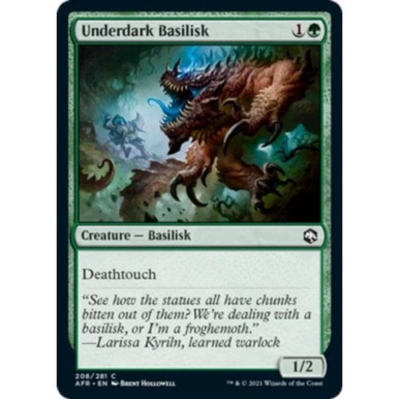 Underdark Basilisk | Adventures in the Forgotten Realms