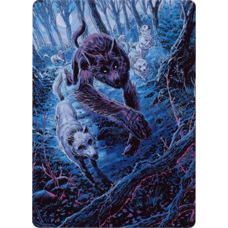 Untamed Pup Art Card | Innistrad: Midnight Hunt