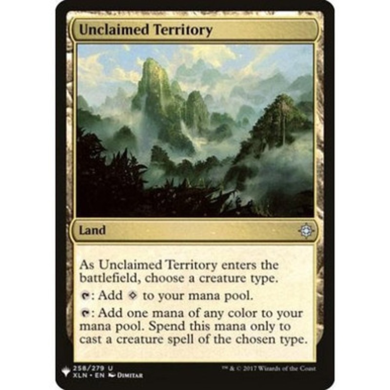 Unclaimed Territory | Mystery Booster