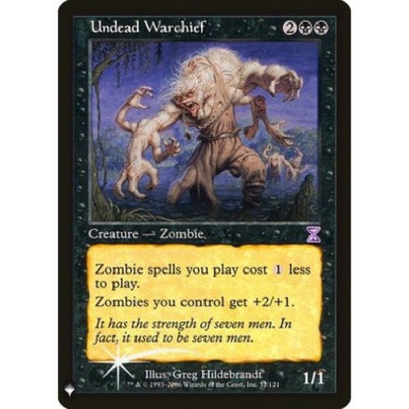 Undead Warchief (foil)