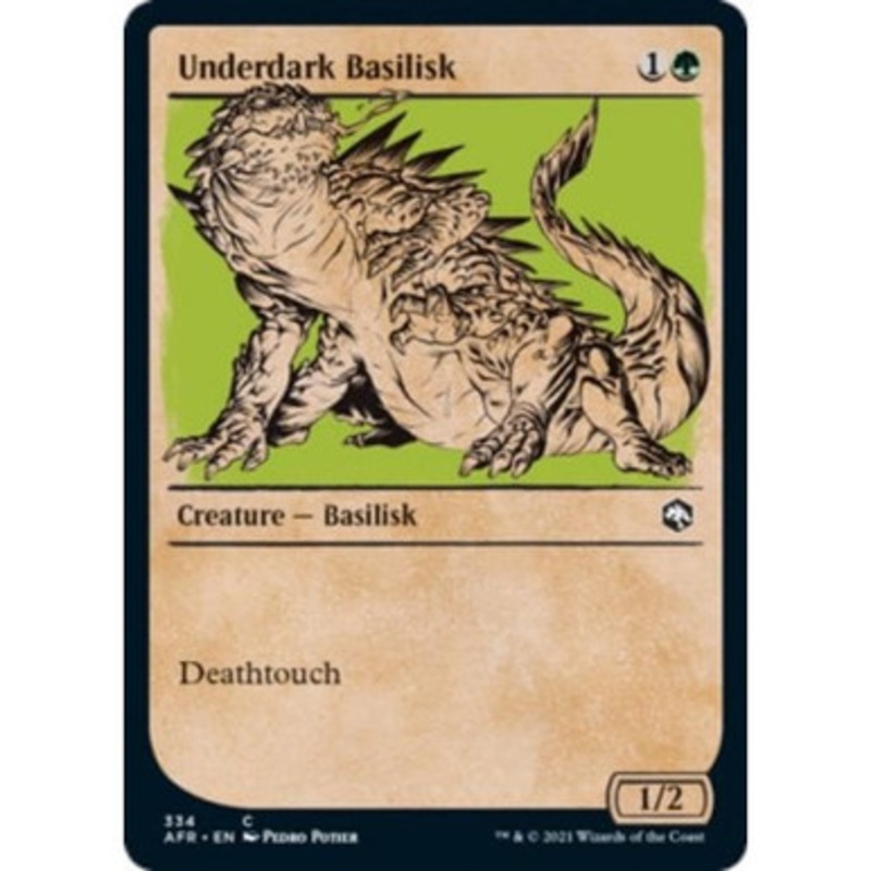 Underdark Basilisk (Rulebook Art)