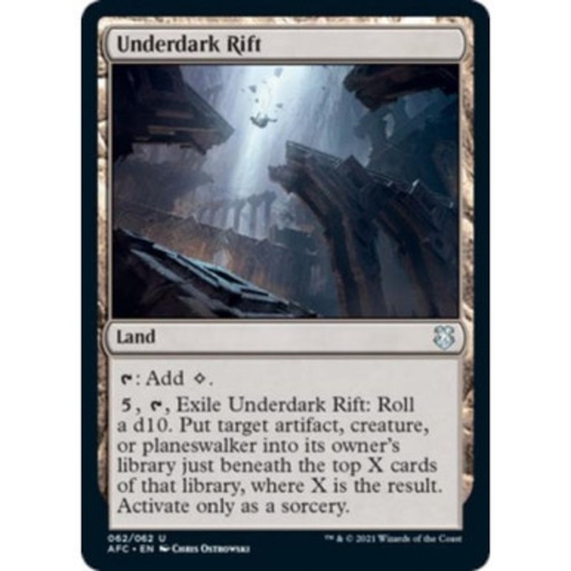 Underdark Rift | Adventures in the Forgotten Realms Commander