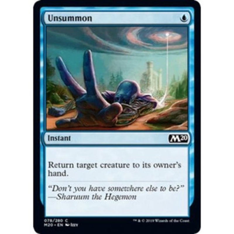 Unsummon | Core Set 2020