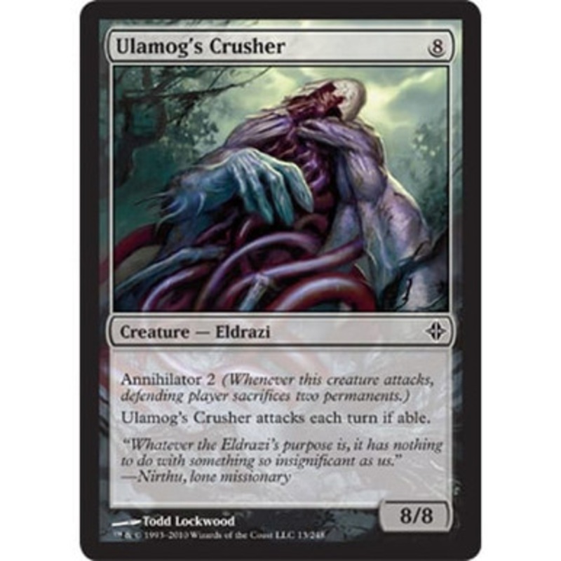 Ulamog’s Crusher (foil) | Rise of the Eldrazi