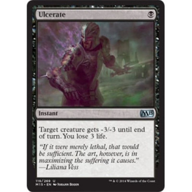 Ulcerate (foil) | Magic 2015 Core Set