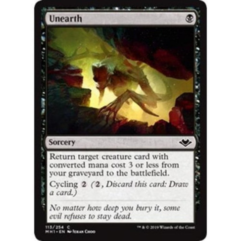 Unearth (foil) | Modern Horizons