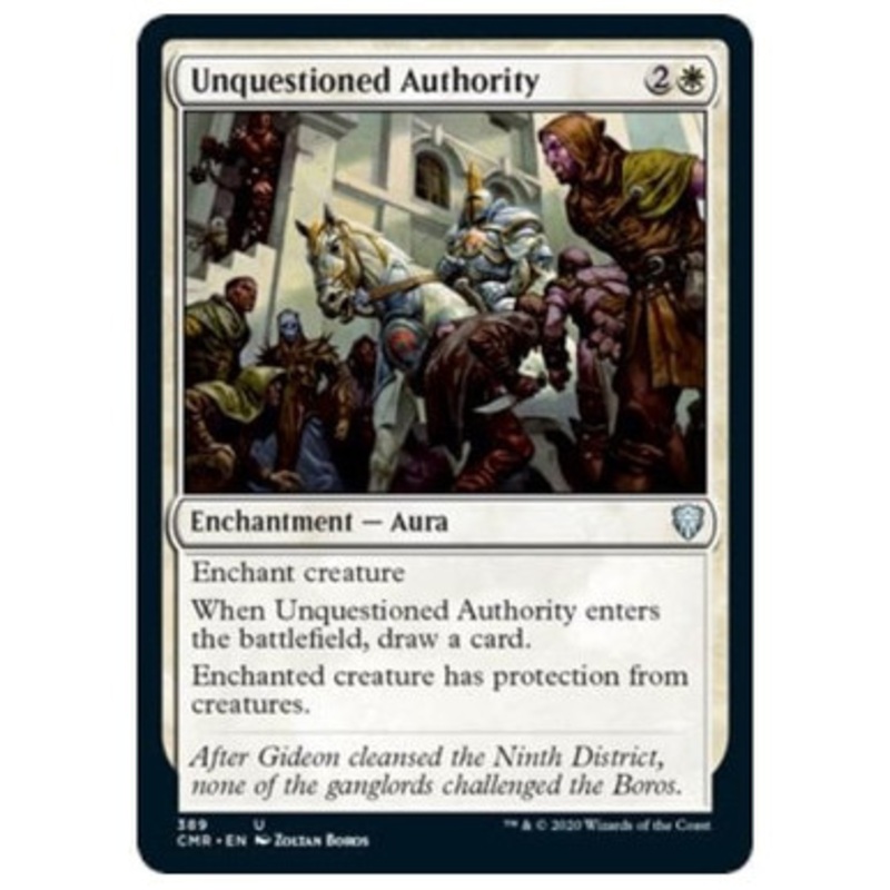 Unquestioned Authority | Commander Legends