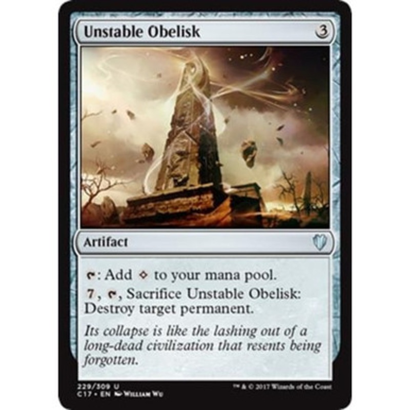 Unstable Obelisk | Commander 2017