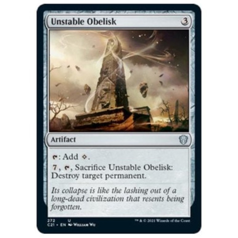 Unstable Obelisk | Commander 2021